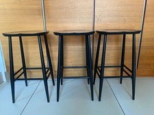 ERCOL BLACK COUNTER STOOLS RRP