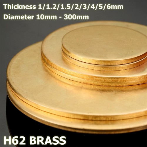 H62 brass round sheet plate - sheet,