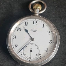 Antique solid silver gents - antique,