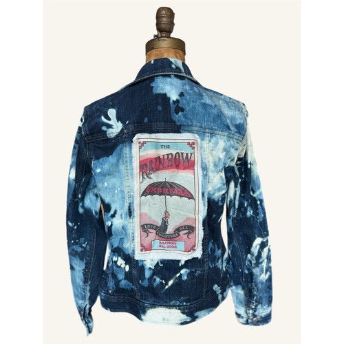 One bleached denim - one-of-one,