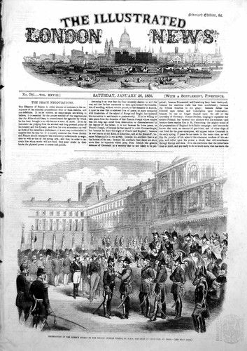Antique old print - antique, distribution