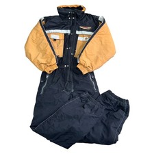 Vintage Brugi Ski Suit One Piece Snowsuit Winter Multicoloured Kids 11-12 Years