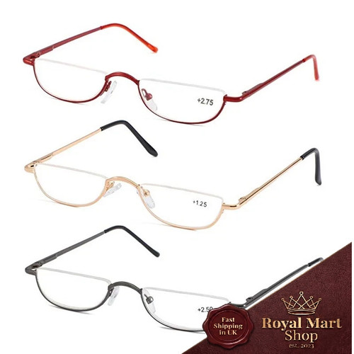 Half moon vintage reading - half,