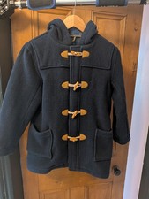 Boden Navy Blue Wool Duffle Coat for 9-10yrs