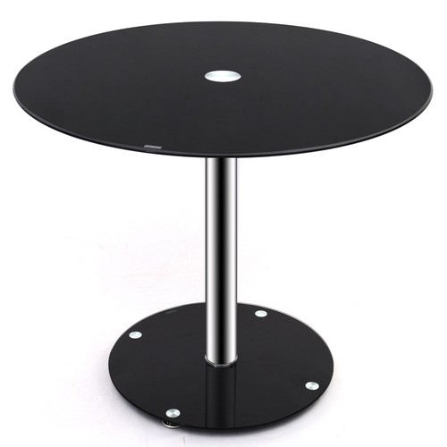 Round table glass base - round,