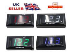 10V -150V LED Digital Voltmeter Car Motorcycle Voltage Tester Gauge Panel Meter