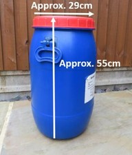 35ltr plastic barrel red screw - barrel,