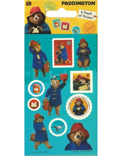 Paddington stickers sheets - paddington, 6