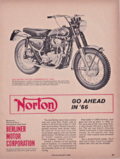 1966 Norton 750cc Scrambler