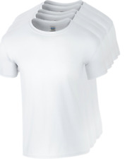 Mens Gildan Softstyle T shirt 5 or 3 Pack Unisex Plain Cotton Bulk T-Shirt Mixed