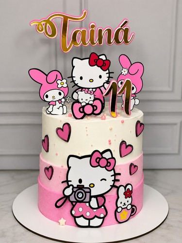 Hello kitty birthday cake - kitty,