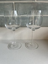 Jamie Oliver Wine Glasses. 2 X Clear Jamie Oliver Wine Glass