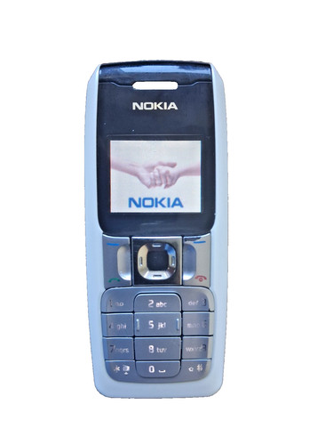 Nokia 2310 silver white - nokia, silver/white