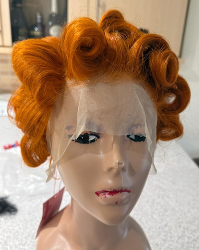 Tiwa wig short - short, ginger/