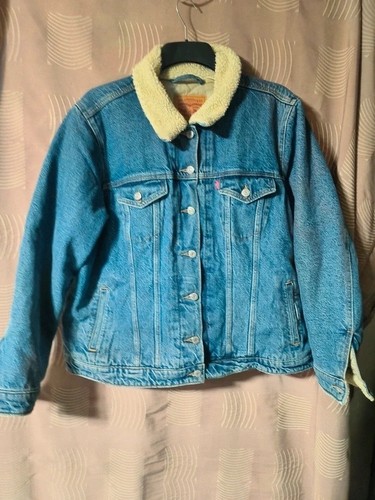 Levi men denim trucker - denim,
