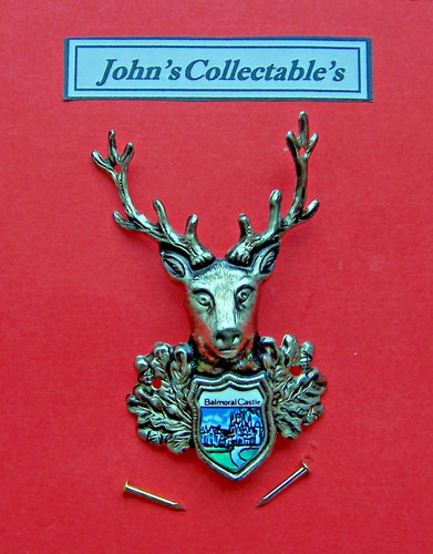 Balmoral castle scotland stags - castle,