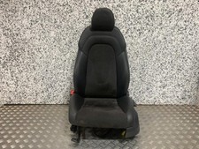 10-14 AUDI TT MK2 COUPE PASSENGER SIDE HALF LEATHER FRONT SEAT WITH HEADREST