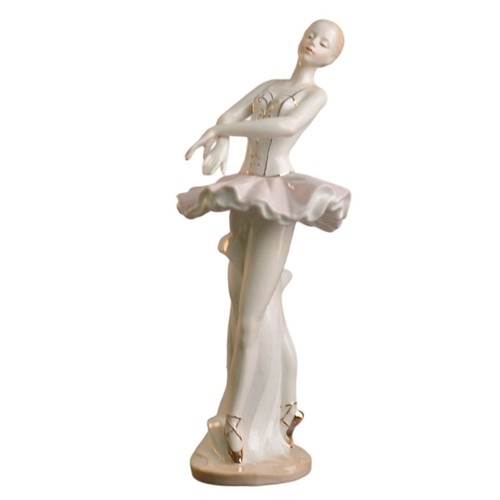 Ballet dancer figurine with - figurine,