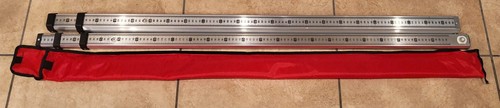 Telescopic pole sections - 5m,