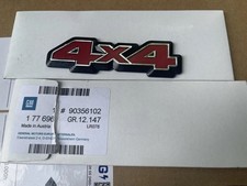 Vauxhall Cavalier turbo 4x4 Badge set - 90356102