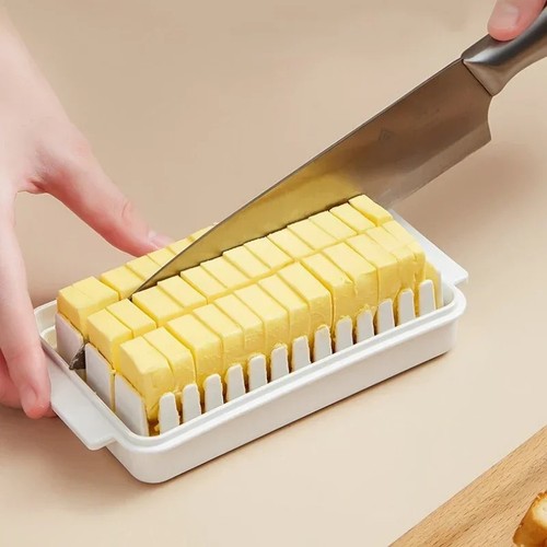 Butter cutter storage box with - cutter,