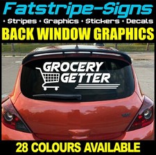 GROCERY GETTER CAR GRAPHICS