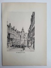 Old Antique Pencil Drawing