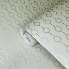 Modern beige cream silver