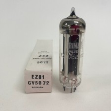 EZ81 CV5072 BRIMAR FOREIGN NOS
