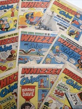9 x WHIZZER AND CHIPS COMICS