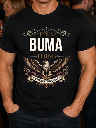 Buma surname men - buma, eagle