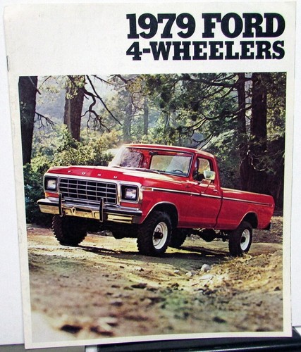 1979 ford 4wd pickup trucks - ford,