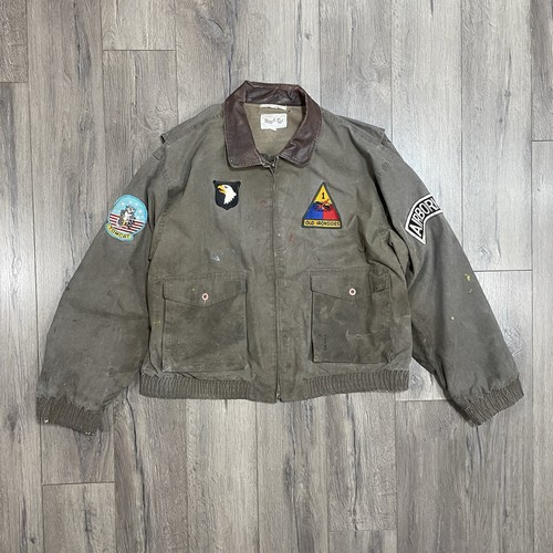 Rough cut bomber jacket patch - cut,