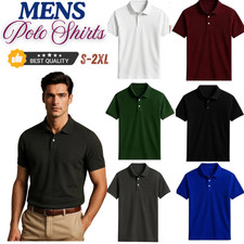 Men's Polo Shirts Pique Short