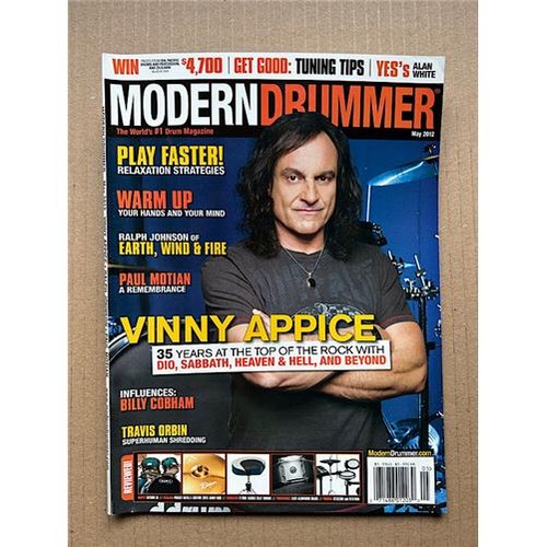 Vinny appice modern drummer - appice,