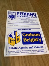 Ferring V East Grinstead