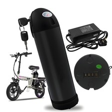 36V 10Ah Bottle Lithium 4 PINS Battery for 500W 350W Electric Bicycles E-Bike UK