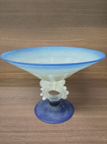 Glass footed compote - footed,