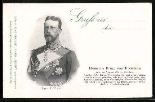 Henry prince prussia - of, in