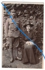 WW1 soldier Royal Welsh Fusiliers RWF Wife wears shoulder title as sweetheart