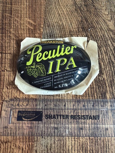 Theakston peculier ipa - theakston, oval