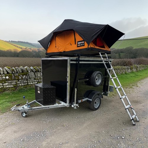 New apache 7x4 - box, trailer