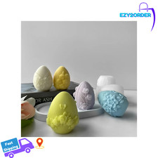 3D Easter Egg Silicone Mold