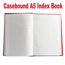A5 A-Z INDEXED HARD BACK