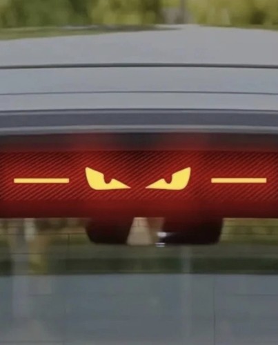 Devil eyes car - eyes, light