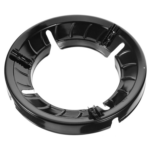 Reusable enamel wok - wok, black