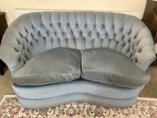 Edwardian Powder Blue Velvet