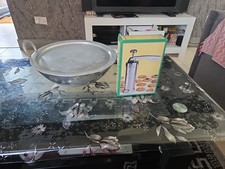 36 Cm Aluminum L Heavy-duty Karahi With Lid Free With Cookies Maker Worth £14.79