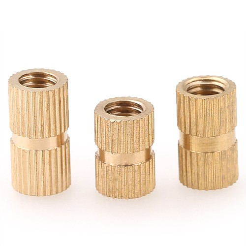 Solid brass hot melt - m2-m8,