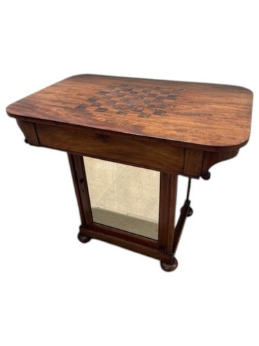 Vintage wooden games table - wooden,
